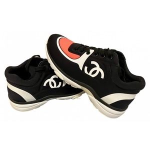 Chanel Cloth Trainers 38.5